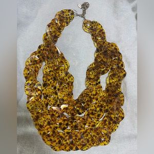 Sassy Jones Vintage Animal Print Bib